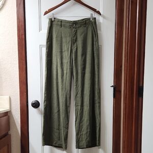 NWT Kut from the Kloth Forest Linen Pant